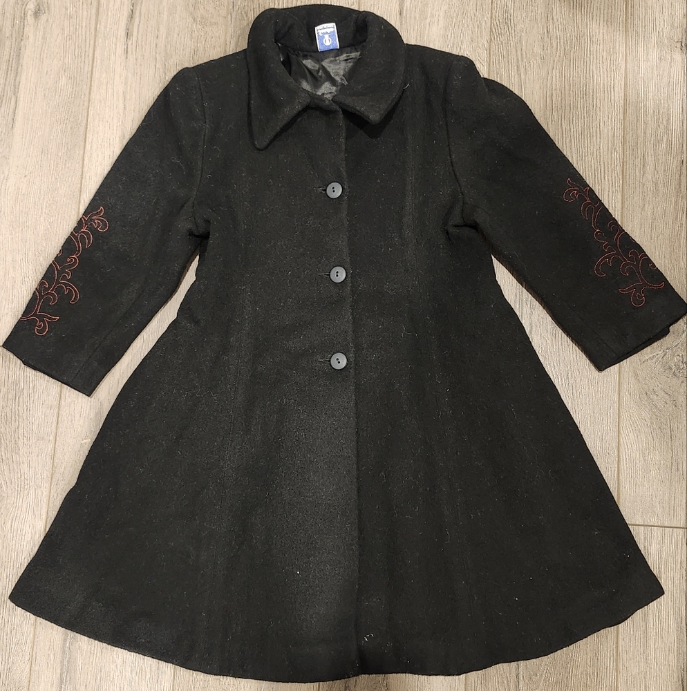 Italian WOOL coat 5-6T